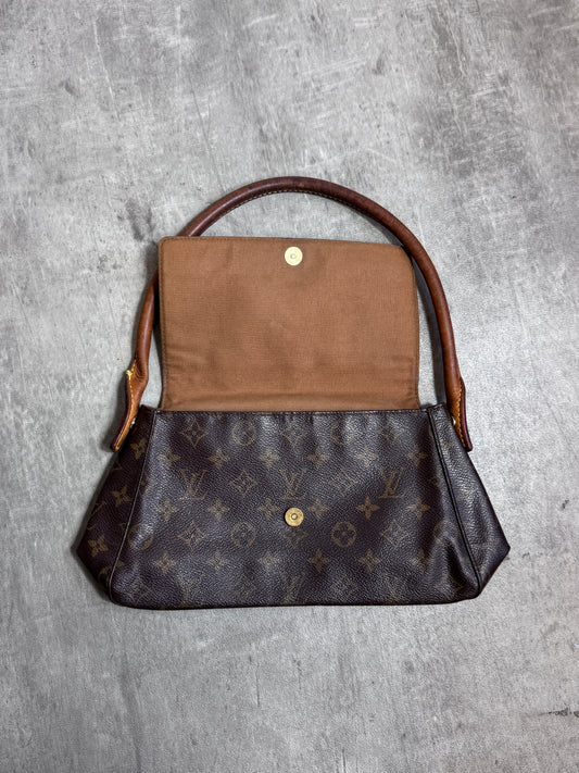 2001 Louis Vuitton Looping PM Monogram Shoulder Bag