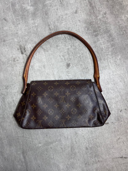 2001 Louis Vuitton Looping PM Monogram Shoulder Bag