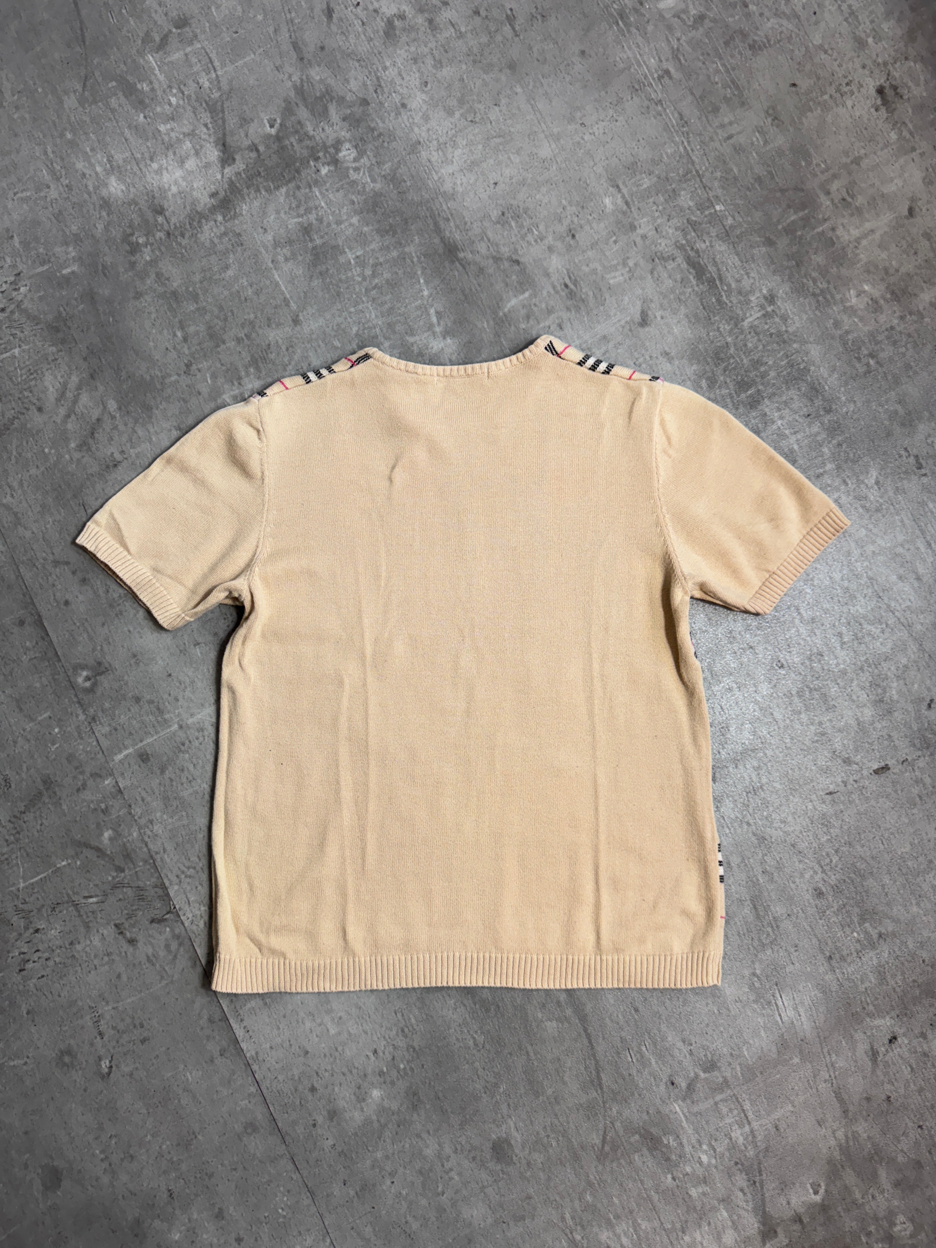 Burberry Nova Check Knit Top – Vintage