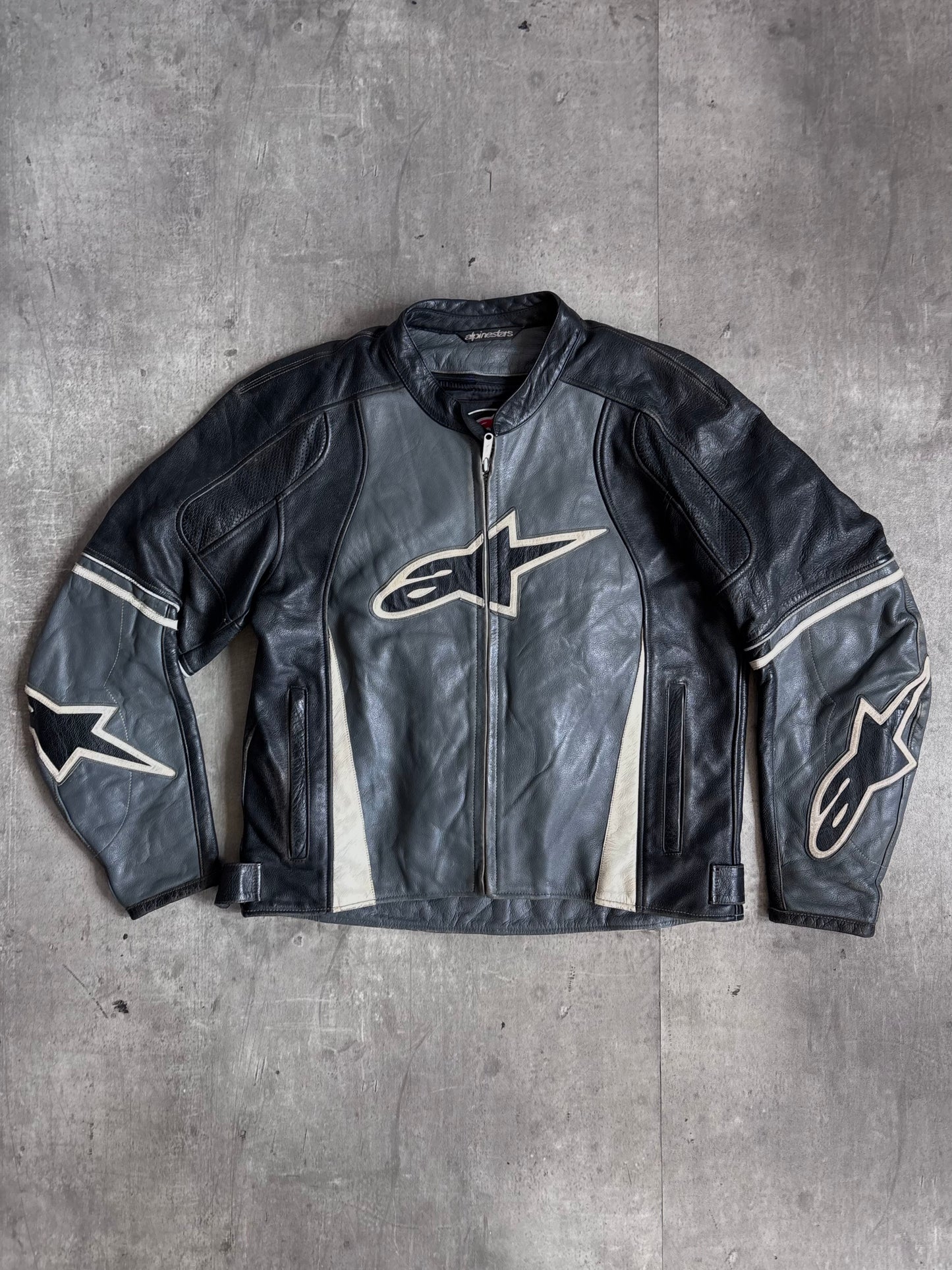 Alpinestars Grey 2000s Motor Jacket
