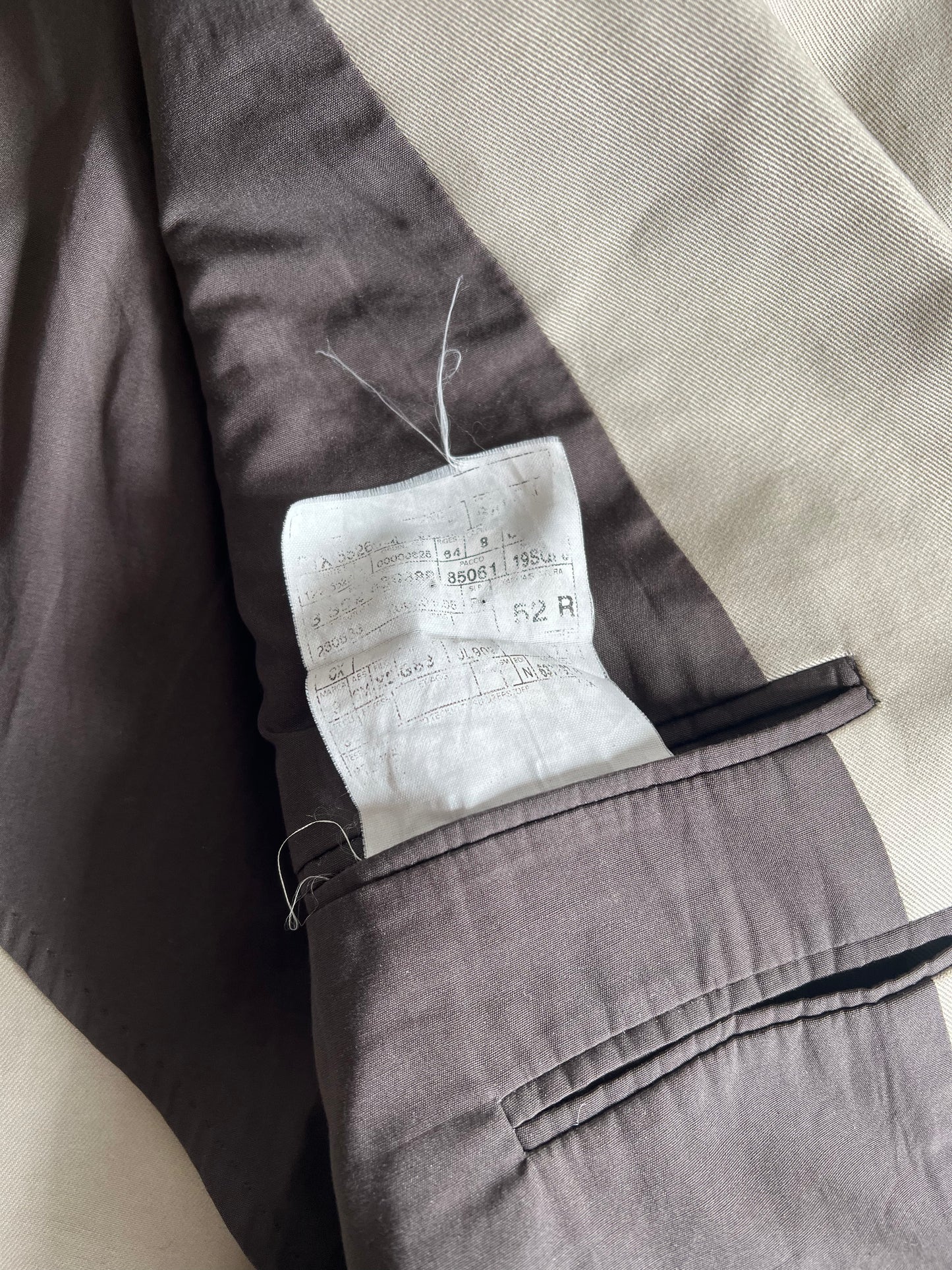 1998 Gucci Tom Ford Beige Cotton Blazer