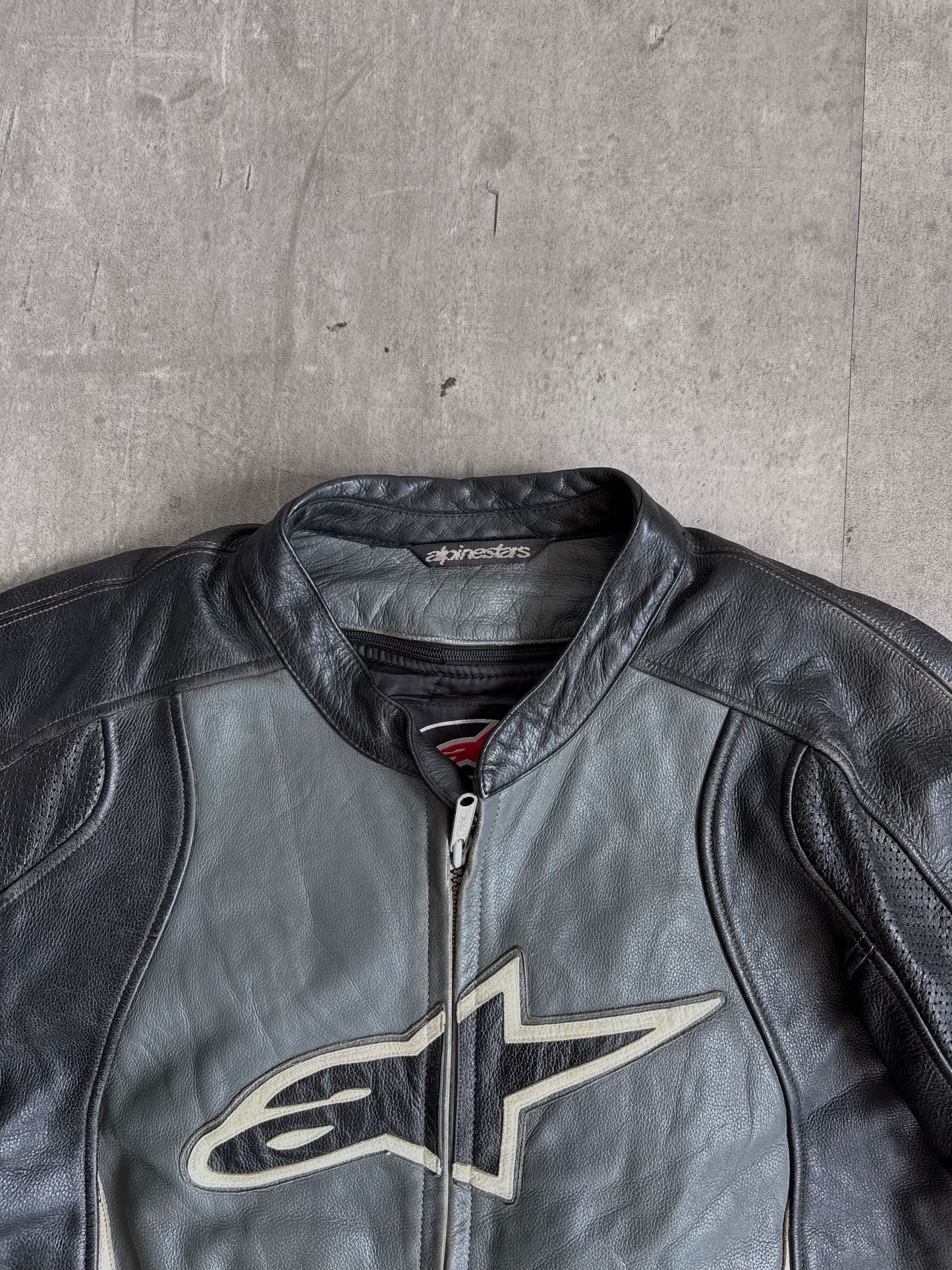 Alpinestars Grey 2000s Motor Jacket