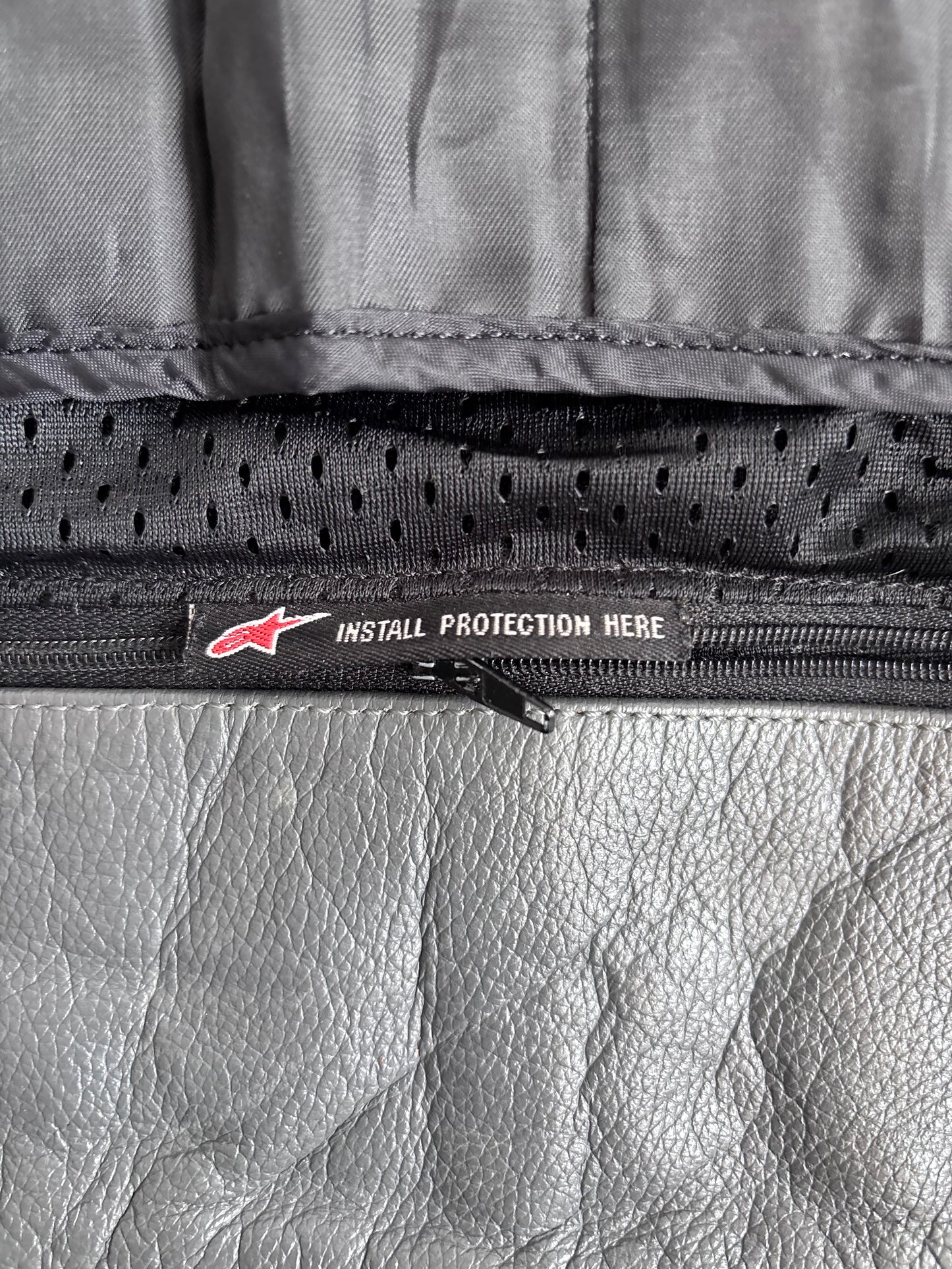 Alpinestars Grey 2000s Motor Jacket