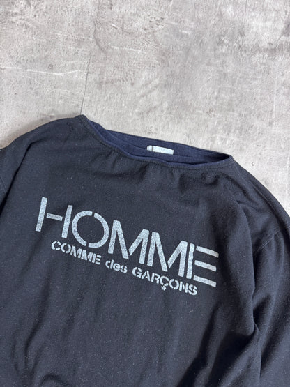 Comme Des Garçons Homme Black Sweater