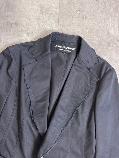 Junya Watanabe x Comme des Garçons Black Distressed Blazer