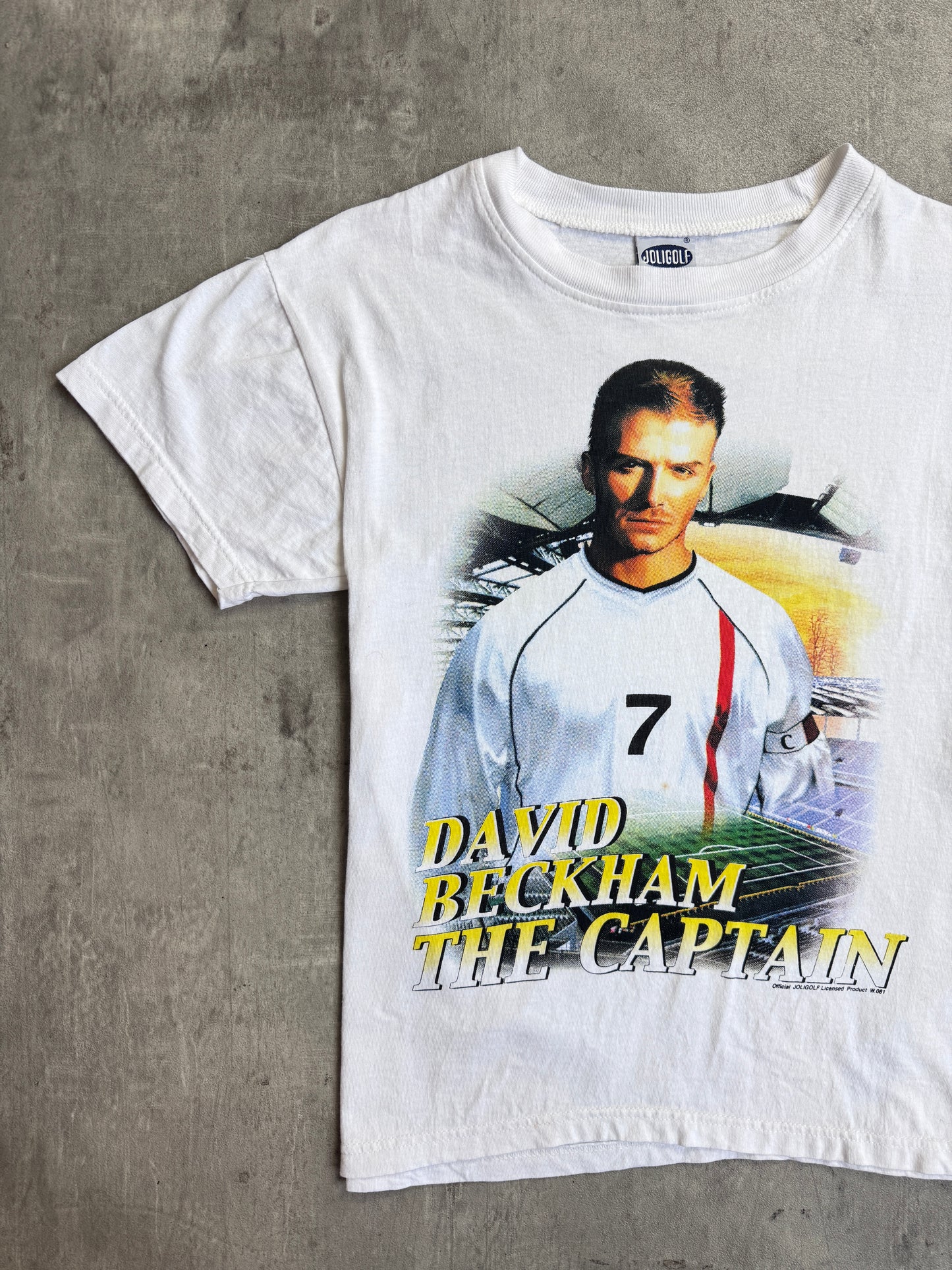 90s David Beckham 'The Captain' Graphic Tee