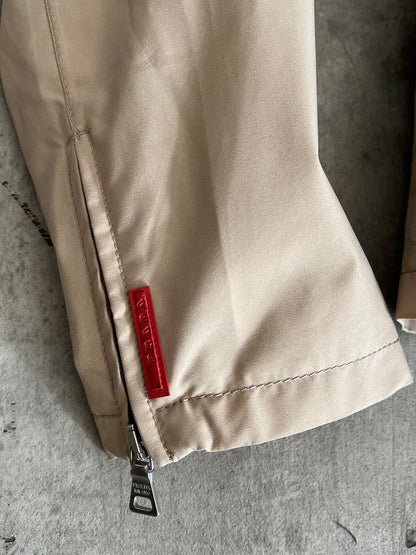 S/S 2004 Prada Sport Gore-Tex Beige Circle Darted Jacket