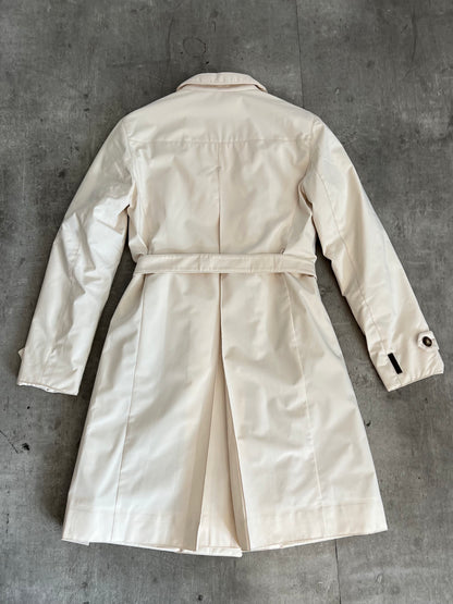 A/W 2007 Prada Cream Windstopper Belted Trenchcoat