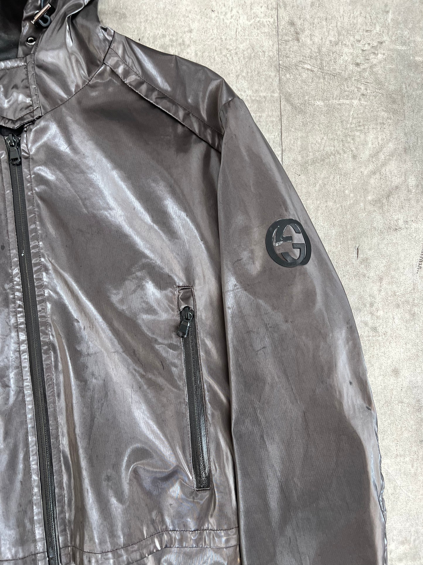 S/S 2009 Gucci by Frida Giannini Technical Hooded Jacket