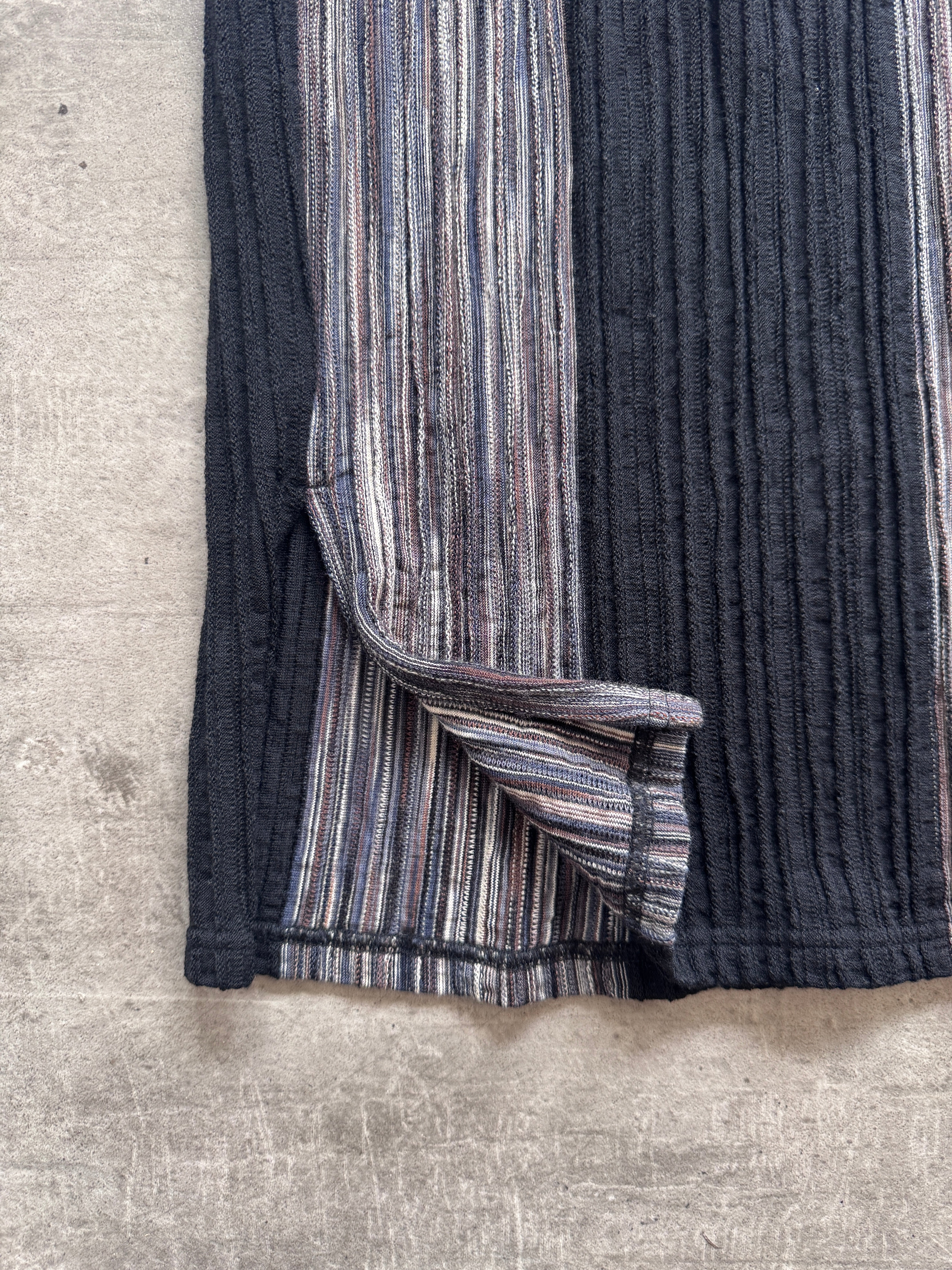 Issey Miyake Hai Sporting Gear Ribbed Stripe Detail Two Piece