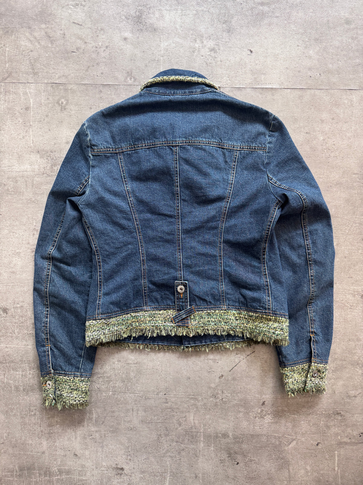 Dolce and Gabbana Trim Detail Denim Jacket