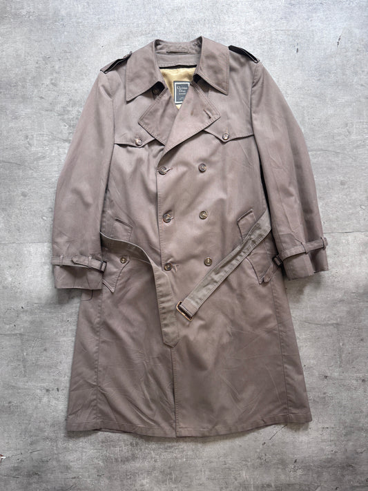 1980s Christian Dior Grown Double Breasted Trenchcoat (SOLD AS SEEN)