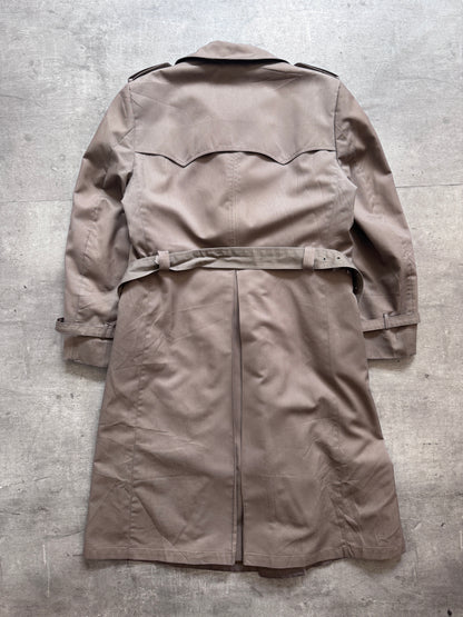 1980s Christian Dior Grown Double Breasted Trenchcoat (SOLD AS SEEN)