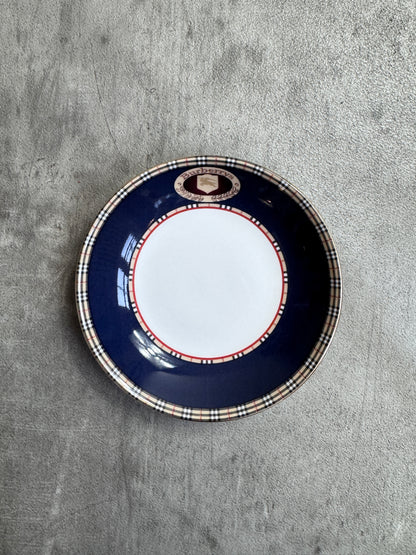 Burberry Nova Check Navy Fine Bone China Saucer