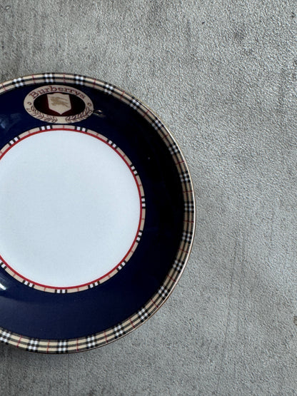 Burberry Nova Check Navy Fine Bone China Saucer