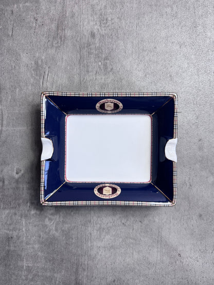 Burberry Nova Check Navy Fine Bone China Ash Tray