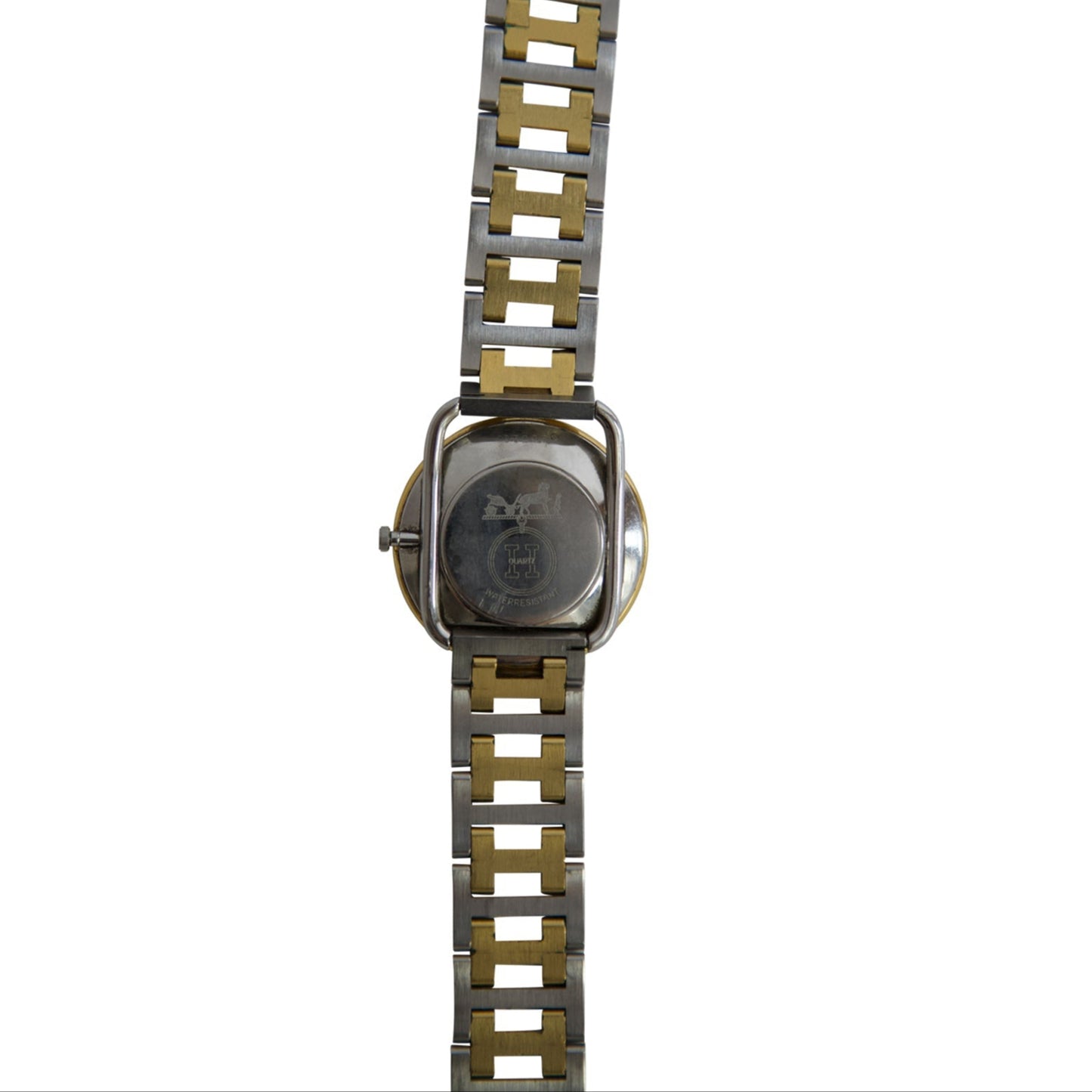 Hermes Acreau Gold Plated Watch