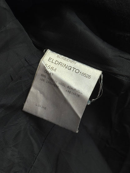 Burberry Black Wool Four Pocket Field Parka