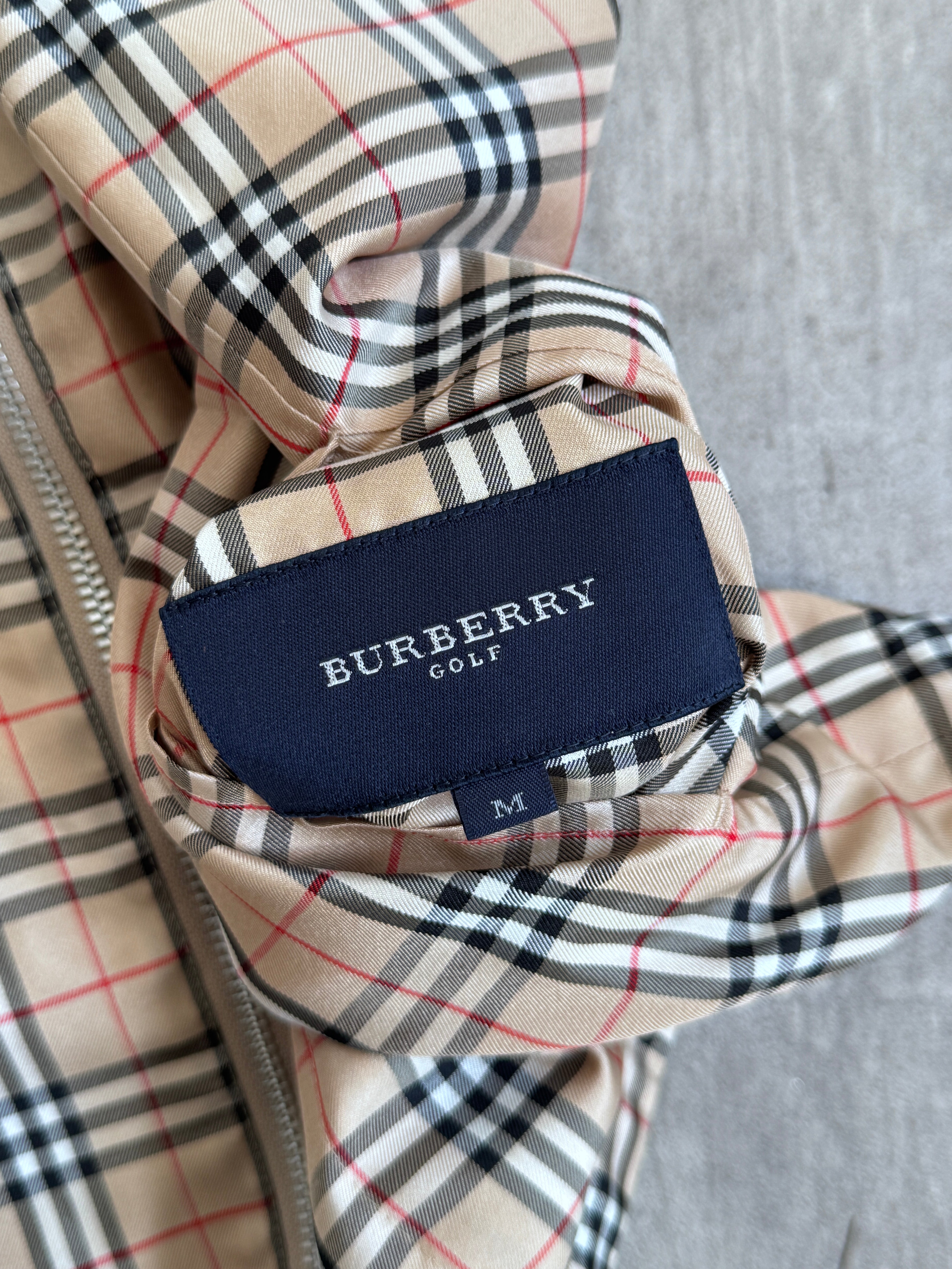 Burberry Golf Reversible Lightweight Nova Check Gilet – Vintage
