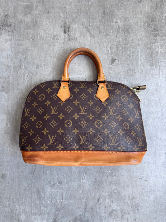 Louis Vuitton Alma Leather Bag