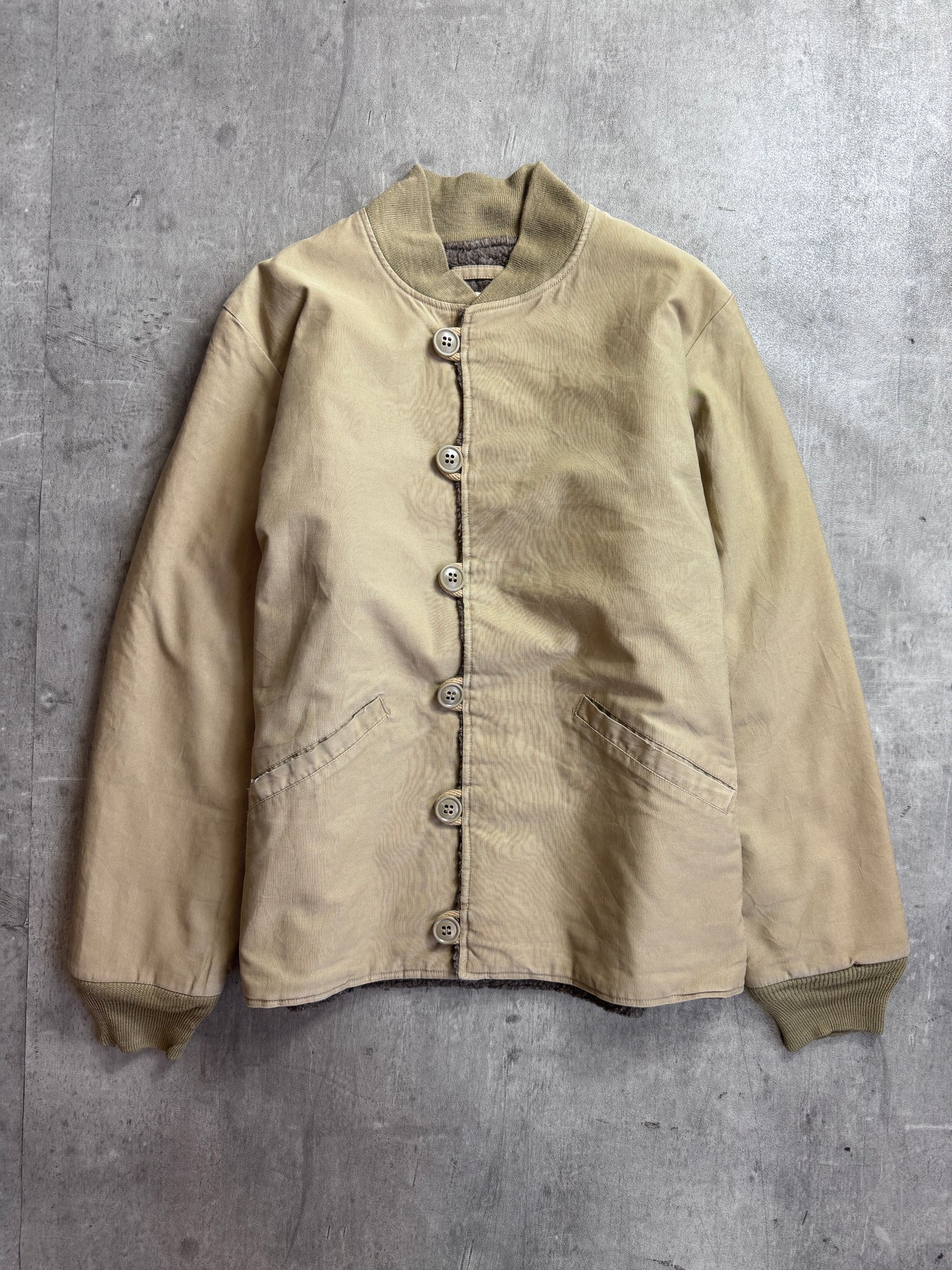 C.A.B Clothing M-43 Wool Pile Fleece Liner Jacket