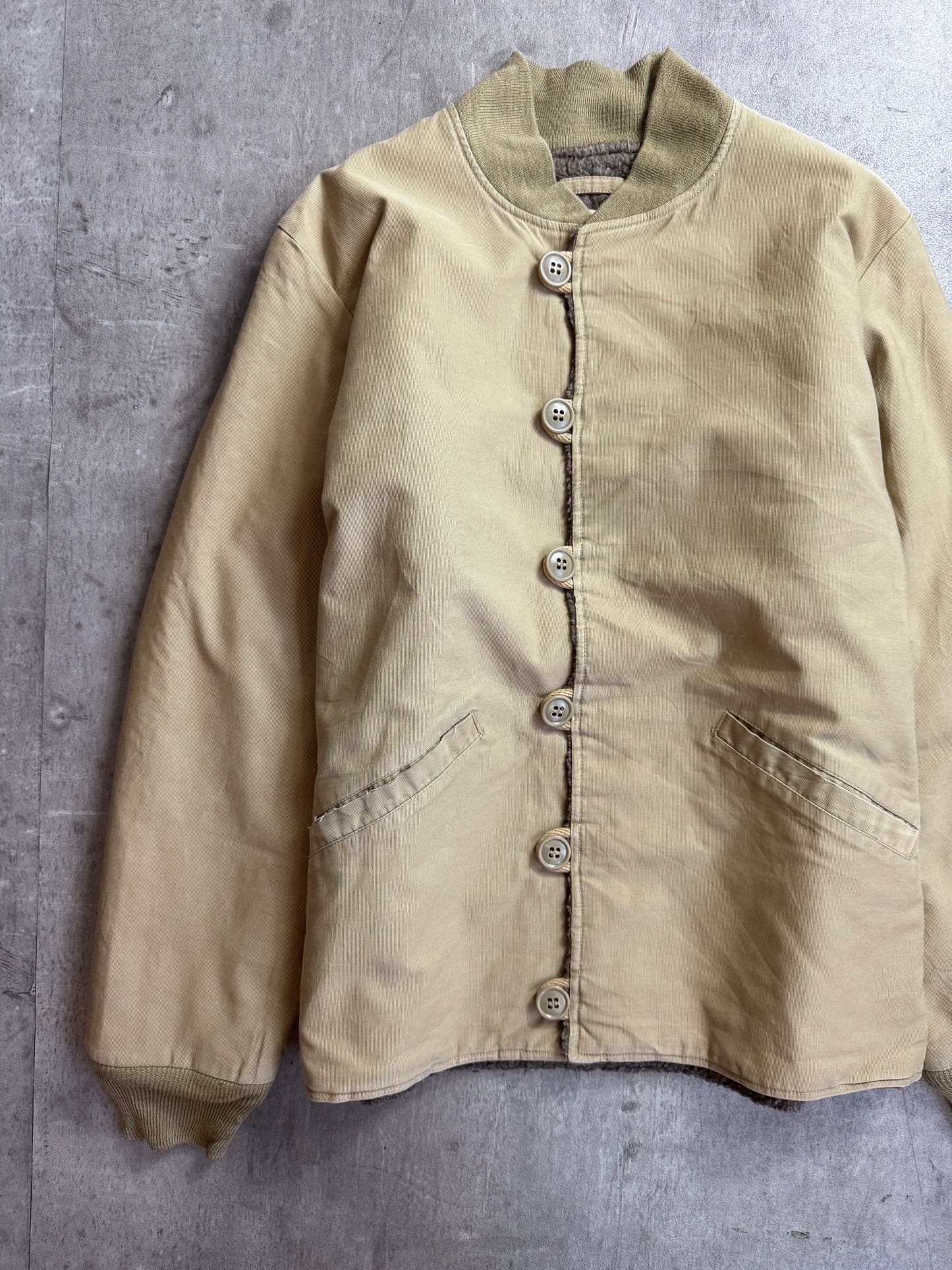 C.A.B Clothing M-43 Wool Pile Fleece Liner Jacket