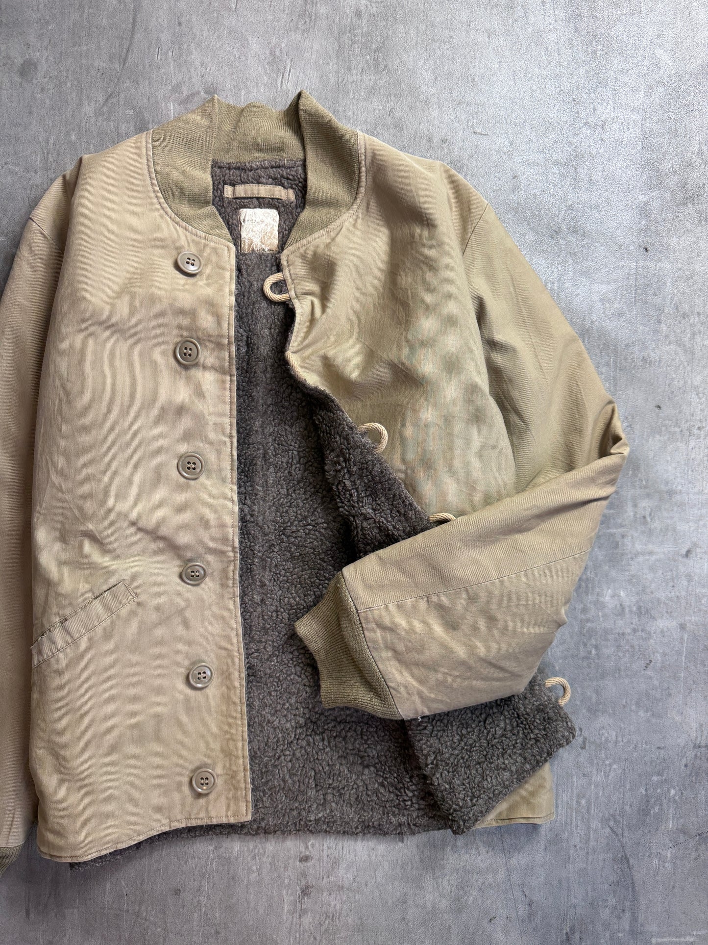 C.A.B Clothing M-43 Wool Pile Fleece Liner Jacket