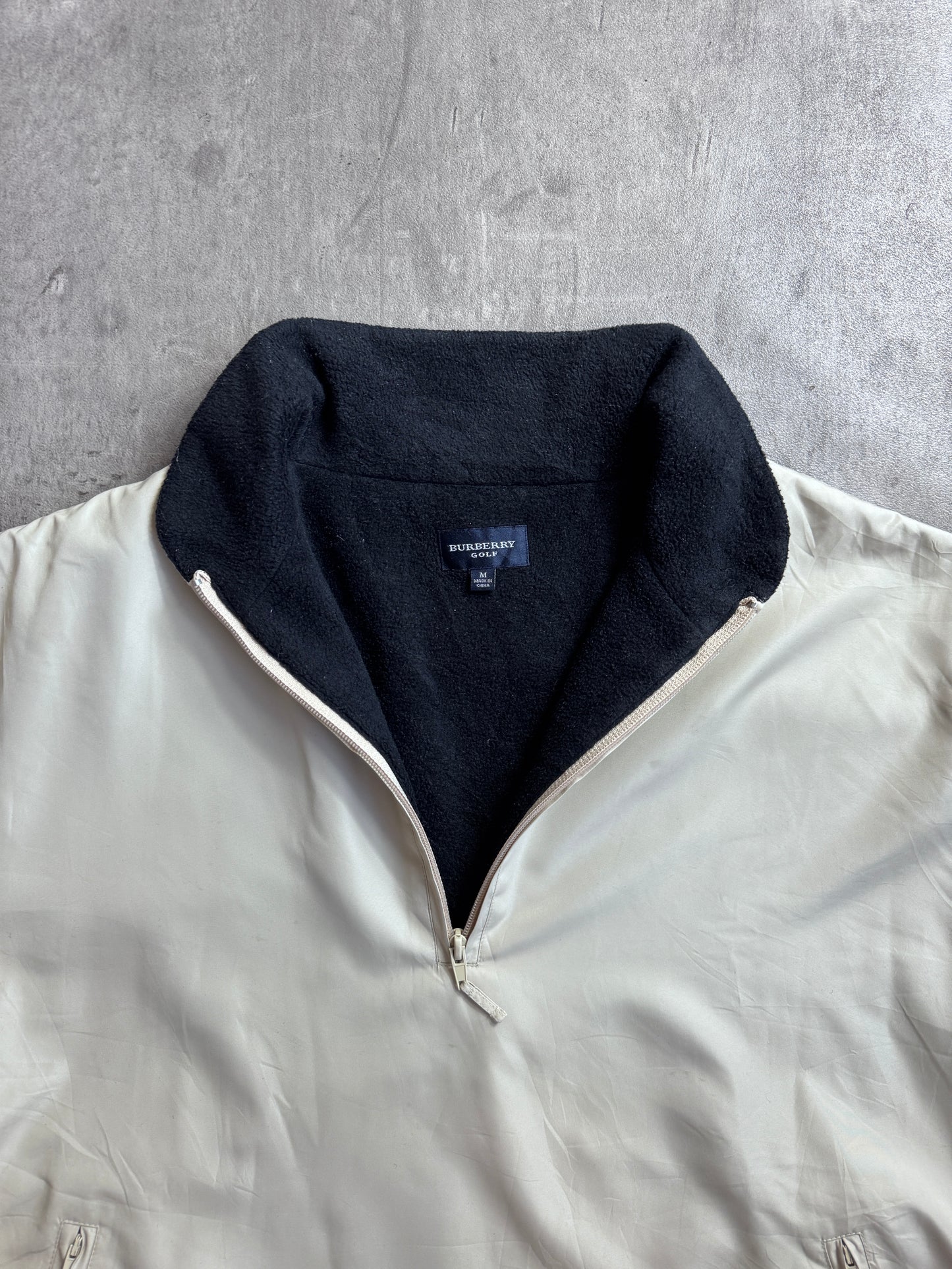 Burberry Golf Fleece Lined Dual Layer Smock
