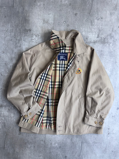 Burberrys A Line Harrington Cropped Trench