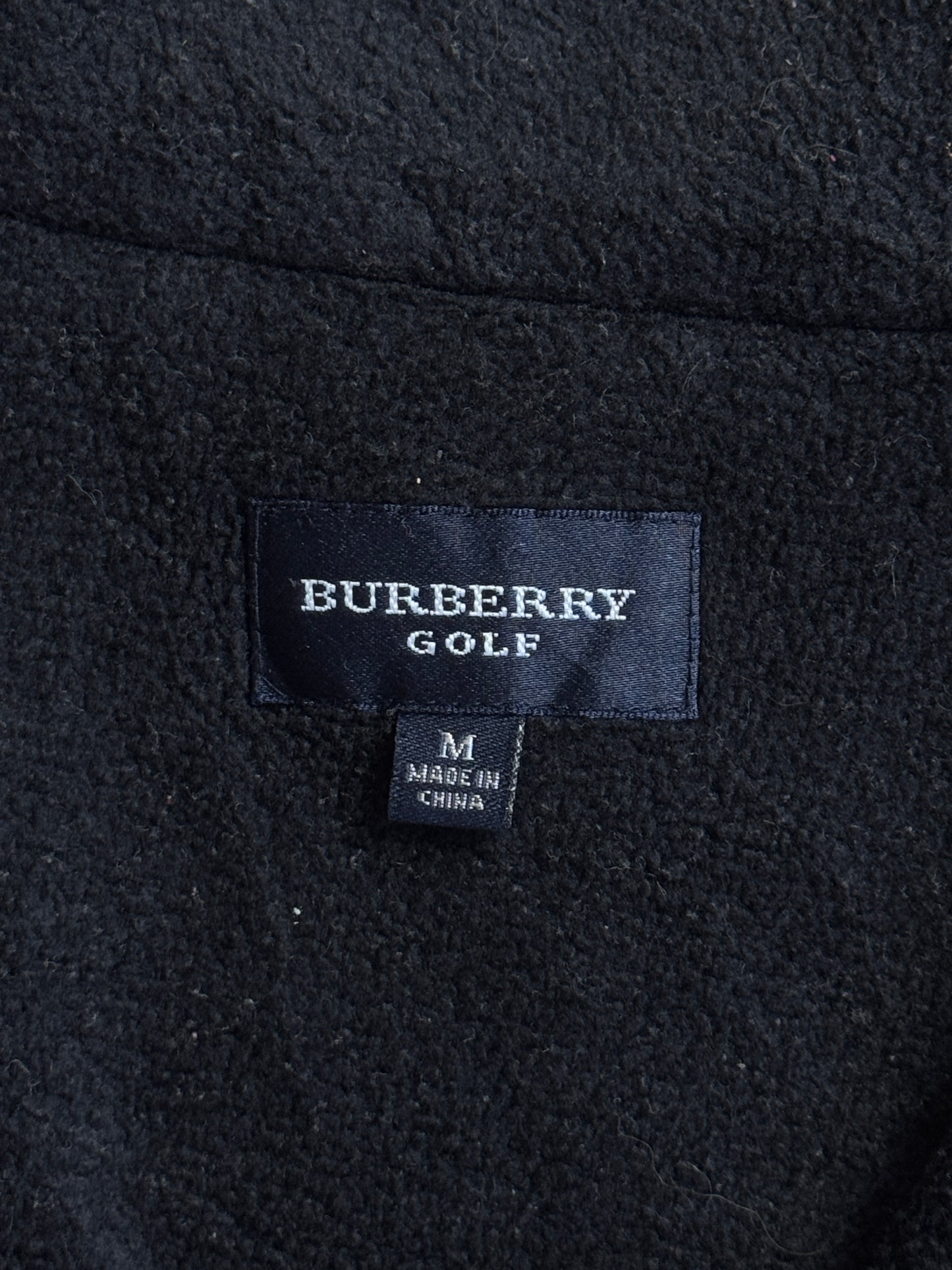 Burberry Golf Fleece Lined Dual Layer Smock