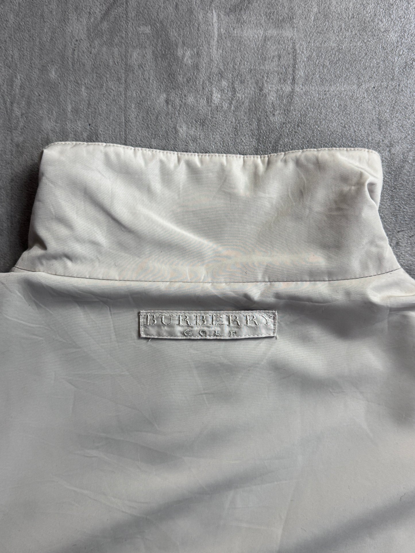 Burberry Golf Fleece Lined Dual Layer Smock