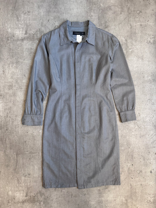 Yohji Yammamoto 'Noir' Button Down Shirt Dress