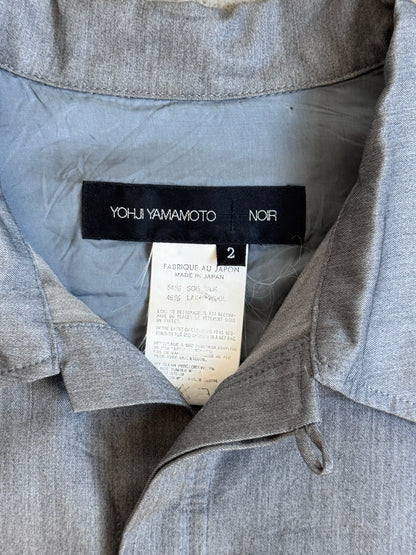 Yohji Yammamoto 'Noir' Button Down Shirt Dress SC: 5782
