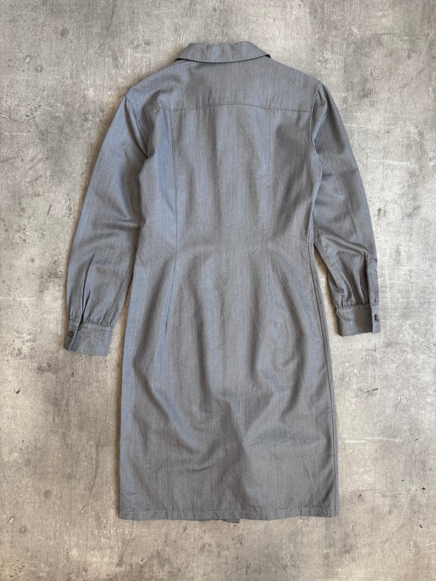 Yohji Yammamoto 'Noir' Button Down Shirt Dress SC: 5782