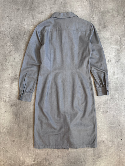 Yohji Yammamoto 'Noir' Button Down Shirt Dress SC: 5782