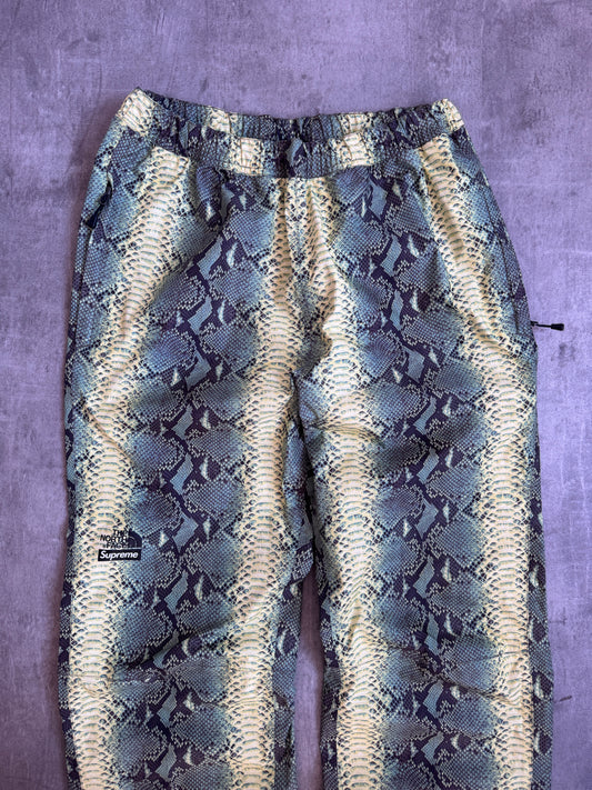S/S 2018 Supreme X North Face Taped Seam Snakeskin Tech Trousers