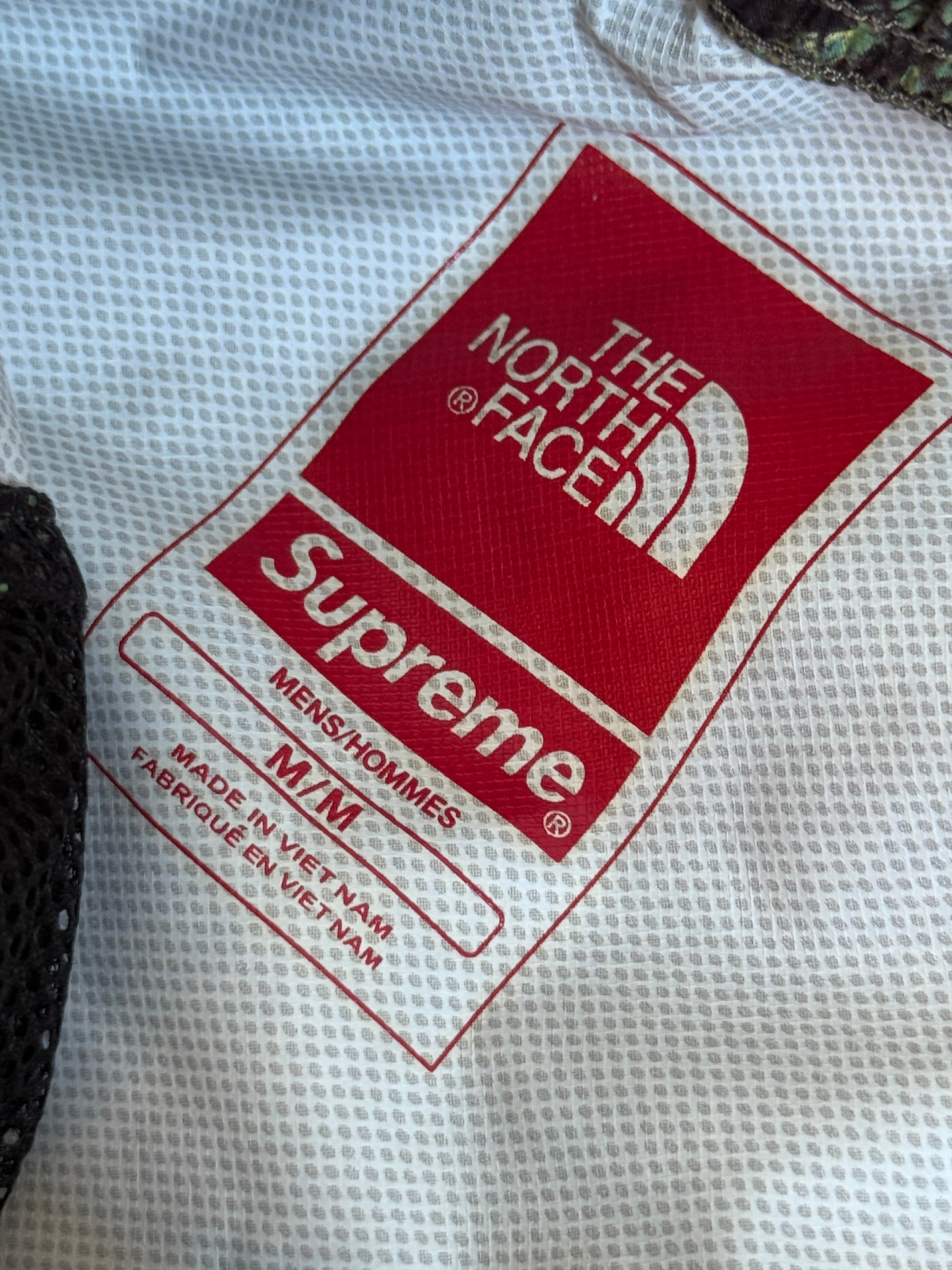 S/S 2018 Supreme X North Face Taped Seam Snakeskin Tech Trousers