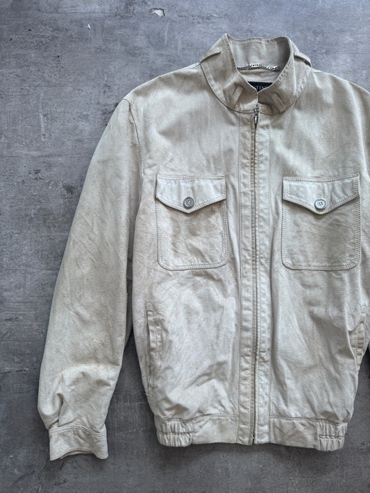 1990's Valentino Beige Suede Blouson