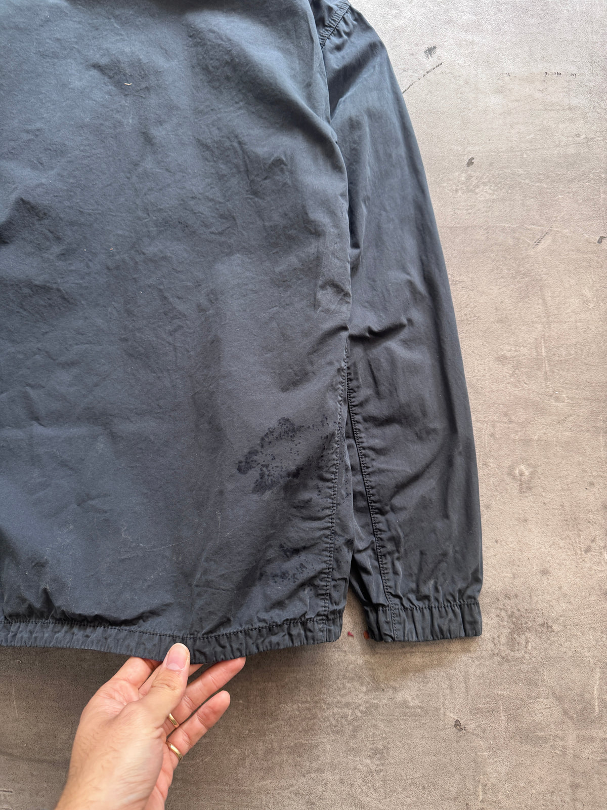 S/S 2022 Stone Island Garment Dyed Double Pocket Overshirt