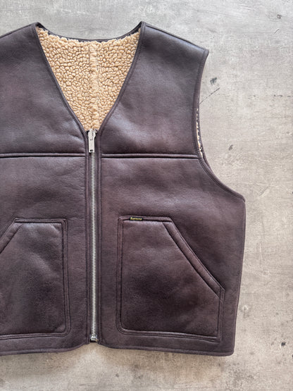 F/W 2024 Supreme Faux Shearling Fleece Vest FA:276 (MM828)