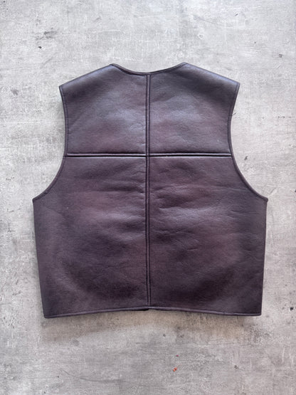 F/W 2024 Supreme Faux Shearling Fleece Vest FA:276 (MM828)