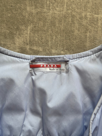 S/S 1999 Prada Sport Blue Nylon Buckled Tech Vest
