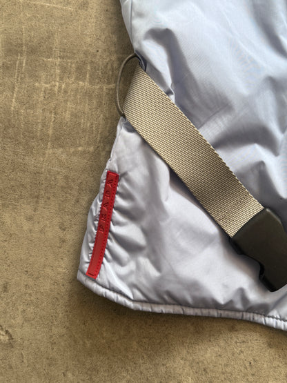 S/S 1999 Prada Sport Blue Nylon Buckled Tech Vest