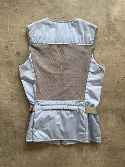 S/S 1999 Prada Sport Blue Nylon Buckled Tech Vest