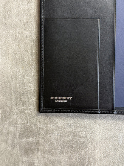 Burberry Nova Check Canvas Leather Notebook