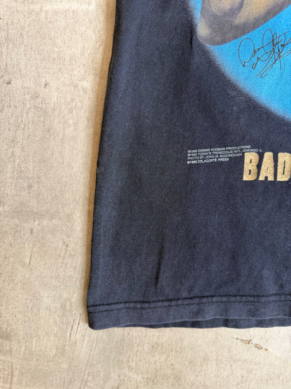 1996 Dennis Rodman Single Stitch Bad As I Wanna Be Portrait Graphic Tee