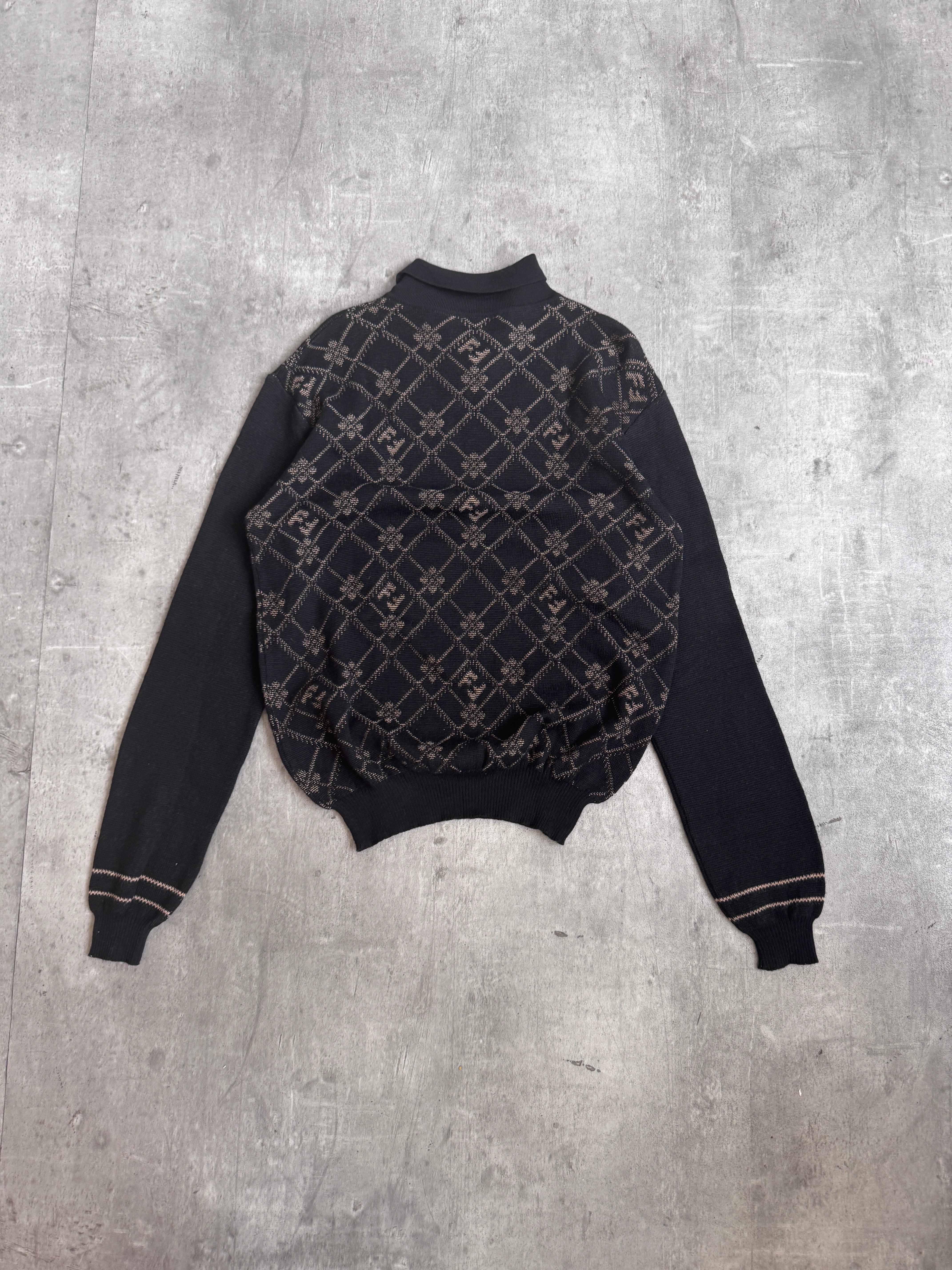 FENDI 19AW FZY020 カールコラージュニット 46 【公式通販】
