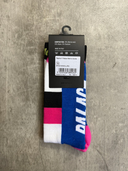 Rapha x Palace Merino Wool Colour Block Socks