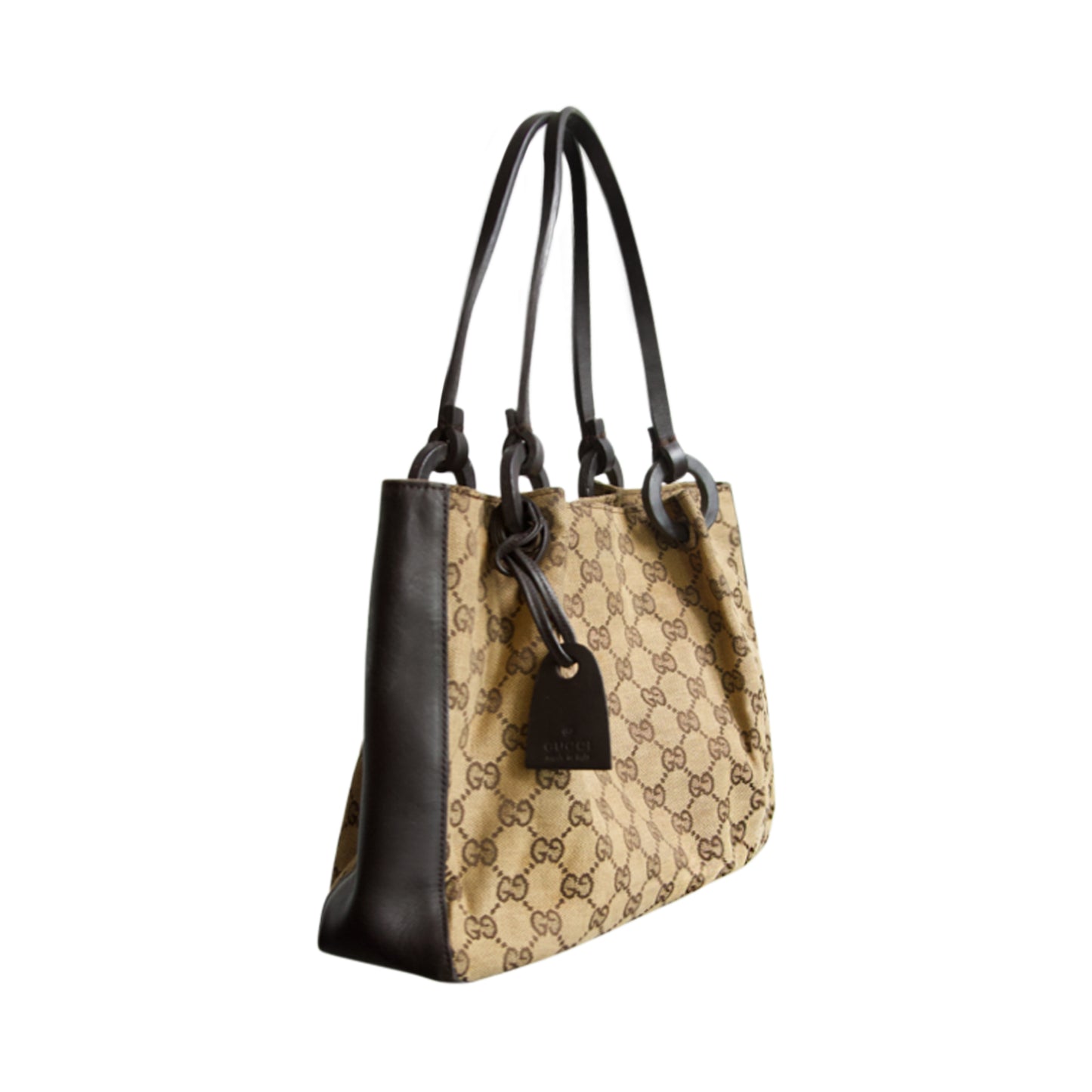 Gucci Charlotte Cloth Monogram Tote Bag