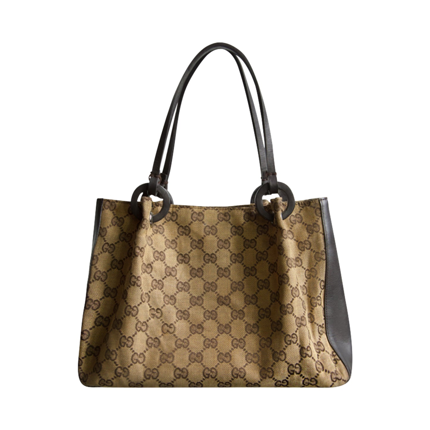 Gucci Charlotte Cloth Monogram Tote Bag
